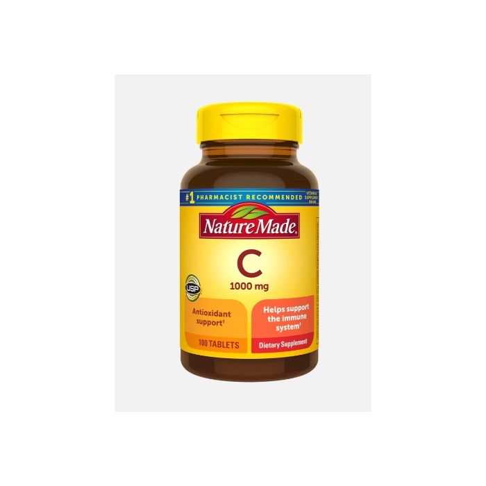 Nature Made Vitamin C 1000mg Tablets Immune System Support - supplemynts.com