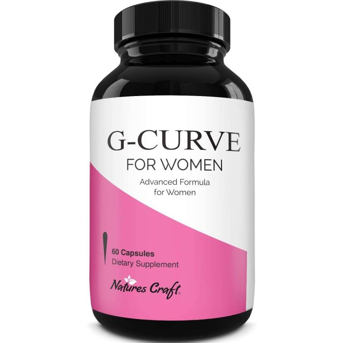 Natures Craft G Curve Women Advanced Formula Breast Enhancement Pills - supplemynts.com