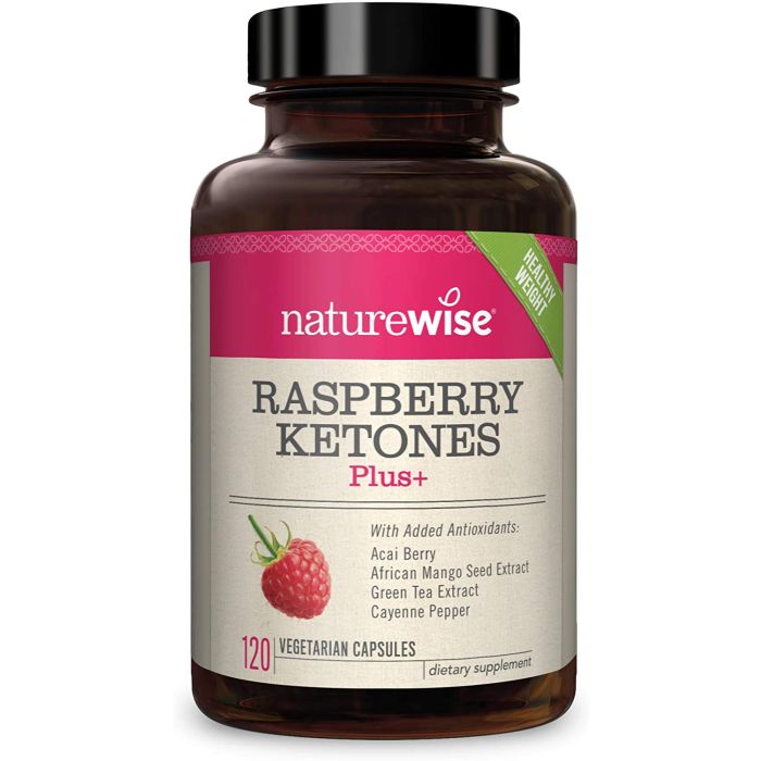 NatureWise Raspberry Ketones Plus 120 Caps Dietary Supplement - supplemynts.com