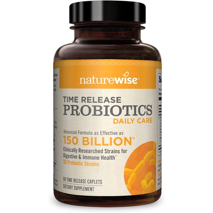 NatureWise Time Release Daily Care Probiotics Immune Health Support - supplemynts.com