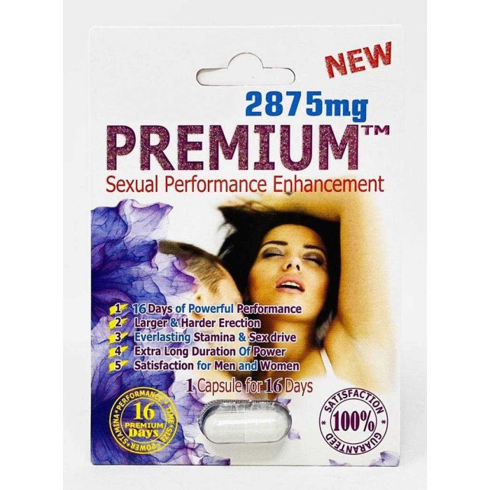New Premium 2875 Mg Sexual Performance Enhancement For Men 1 Pill - supplemynts.com