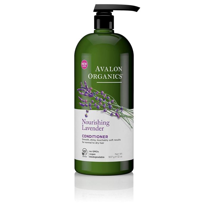 Nourishing Lavender Conditioner Avalon Organics Plant Based Formula - supplemynts.com