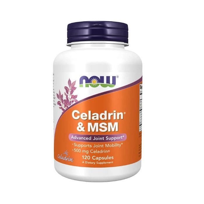 NOW Celadrin & MSM Advanced Joint Support 120 Caps - supplemynts.com