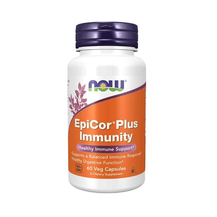 NOW EpiCor Plus Immunity Healthy Immune Support 60 Veggie Caps - supplemynts.com