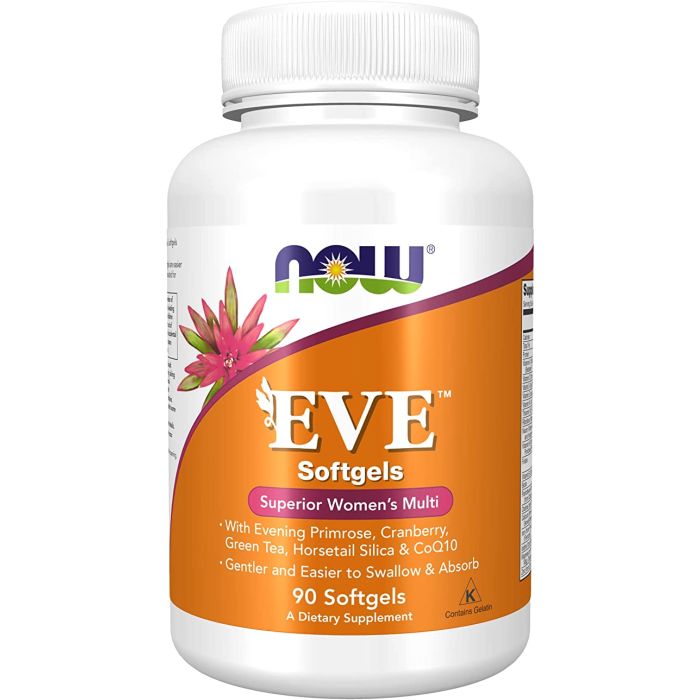 NOW Eve Softgels Superior Women's Multivitamin - supplemynts.com