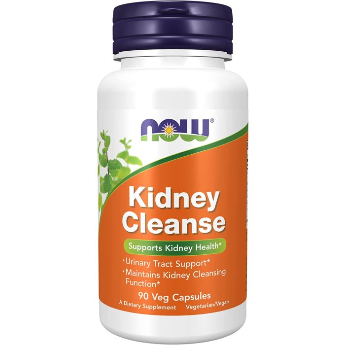 NOW Kidney Cleanse Urinary Tract Support 90 Veggie Caps - supplemynts.com