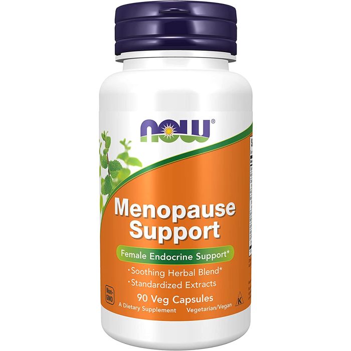 NOW Menopause Support Female Endocrine Support 90 Veggie Caps - supplemynts.com