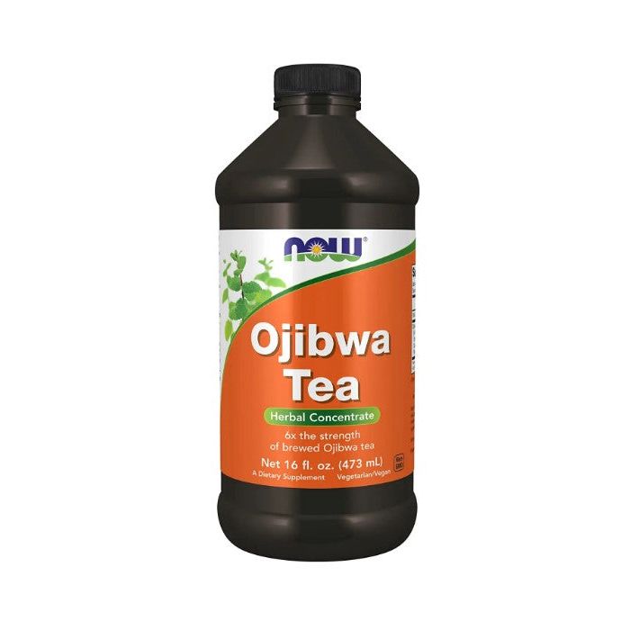 NOW Ojibwa Tea Herbal Concentrate 16 Oz Non GMO - supplemynts.com