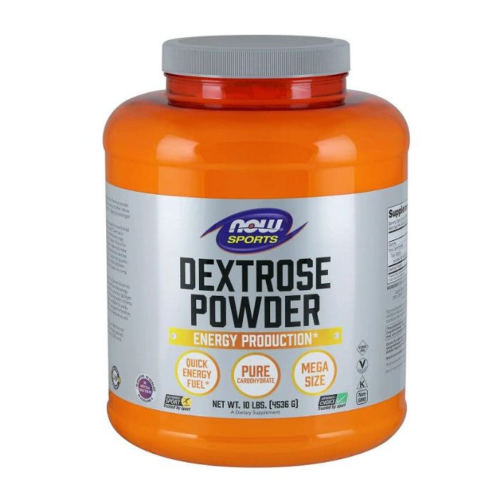 NOW Sports Dextrose Powder 10 Lbs Energy Production Supplement - supplemynts.com