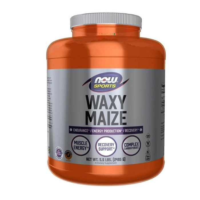 NOW Sports Waxy Maize Powder 5.5 Lbs Energy Production Supplement - supplemynts.com