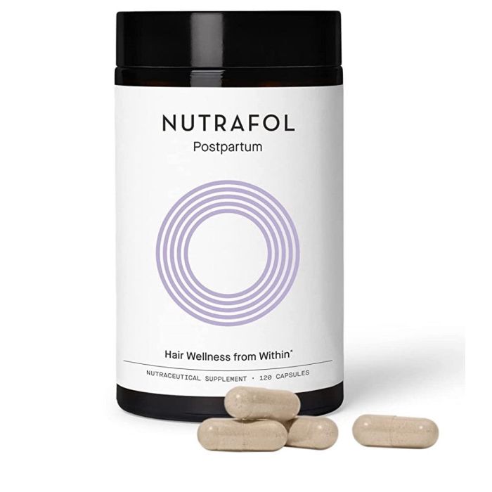 Nutrafol Postpartum Hair Growth Nutraceutical Supplement 120 Caps - supplemynts.com