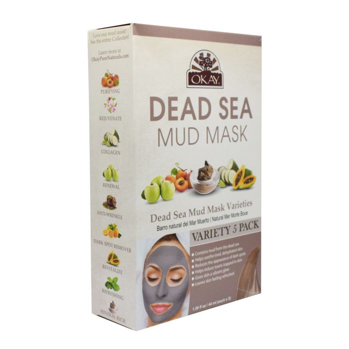 OKAY Dead Sea Mum Mask Variety 5 Pack 1.5fl oz / 44ml (each X 5) - supplemynts.com