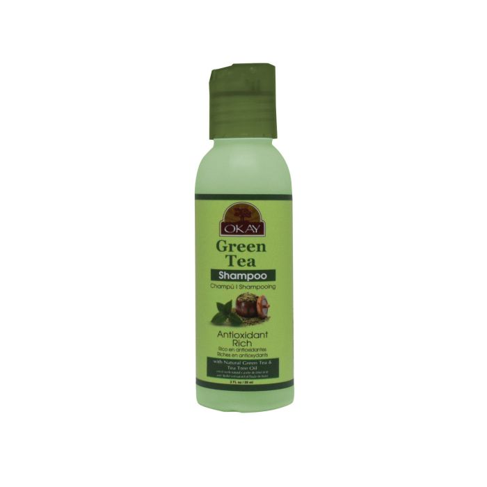 OKAY Green Tea Nourishing Antioxidant Rich Shampoo 2oz / 59ml - supplemynts.com