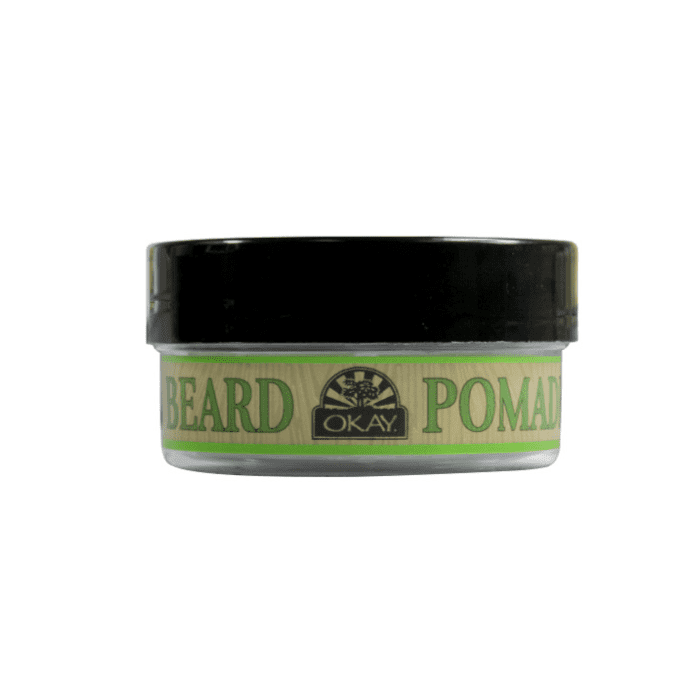 OKAY Men Beard Pomade Super Hold 2oz / 59ml - supplemynts.com