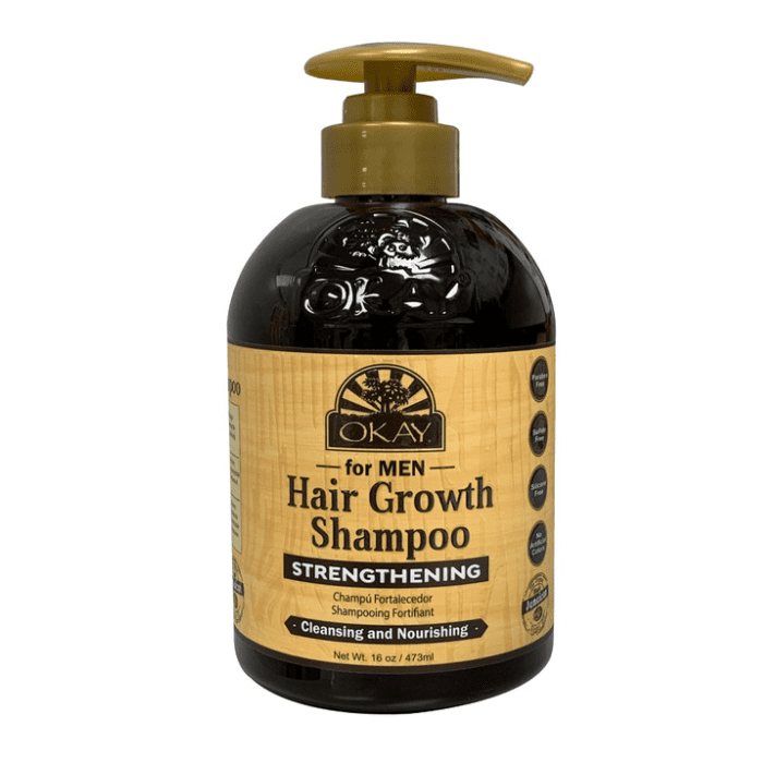 OKAY Men Hair Growth Shampoo Strengthening 16oz / 473ml - supplemynts.com