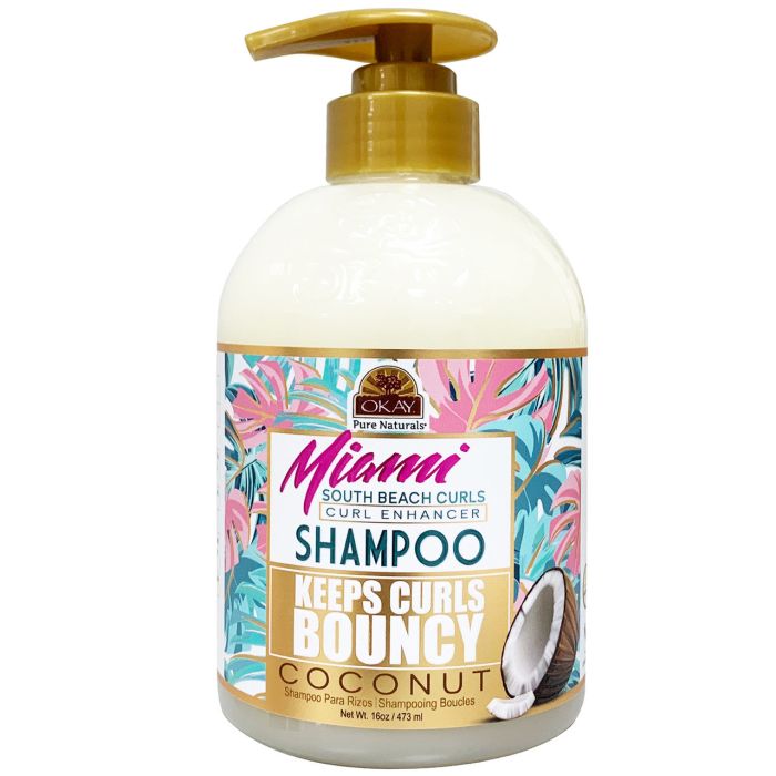 OKAY Miami South Beach Curls Enhancer Shampoo 160z/473ml - supplemynts.com