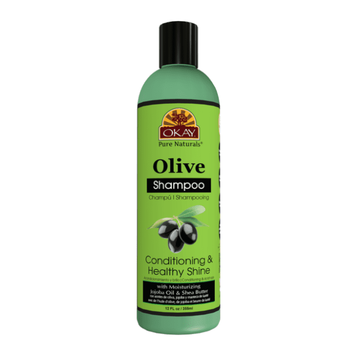 OKAY Olive Oil Shampoo Conditioning Healthy Shine 12oz / 355ml - supplemynts.com