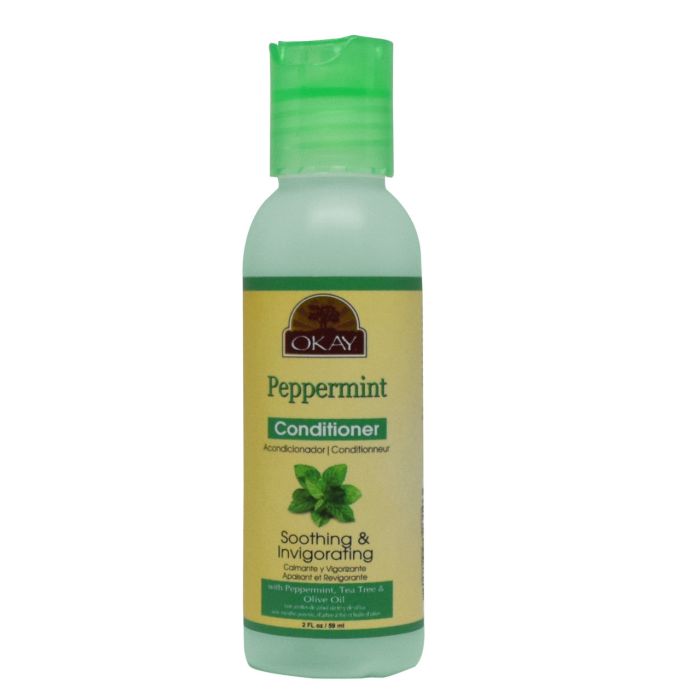 OKAY Peppermint Soothing & Invigorating Conditioner 2oz / 59ml - supplemynts.com