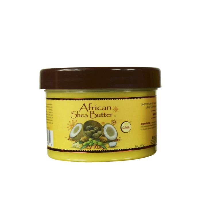 OKAY Pure Naturals African Shea Butter Creamy Smooth 8oz / 227gr - supplemynts.com