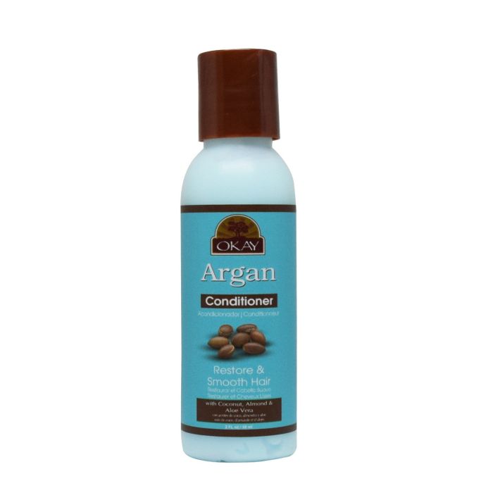 OKAY Pure Naturals Argan Oil Restorative Conditioner 2oz/59ml - supplemynts.com