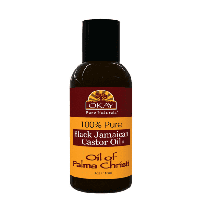 OKAY Pure Naturals Black Jamaican Castor Oil 4oz Palma Christi - supplemynts.com