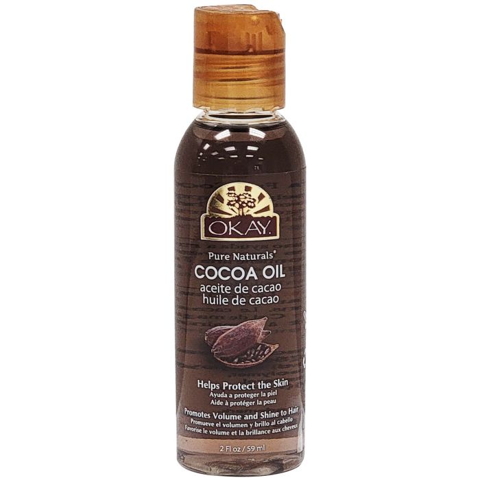 OKAY Pure Naturals Blended Cocoa Oil 2oz / 59ml Skin Care - supplemynts.com