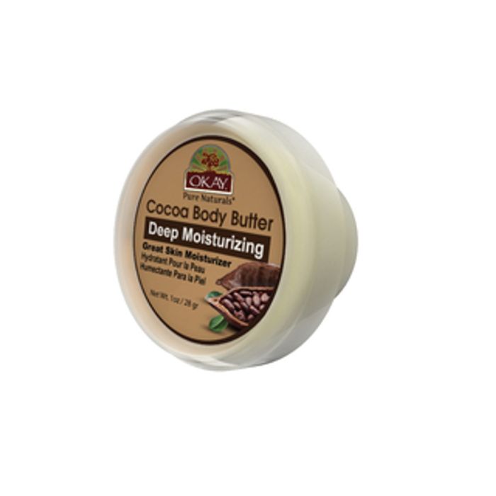 OKAY Pure Naturals Cocoa Butter Deep Moisturizing 1oz / 30gr - supplemynts.com