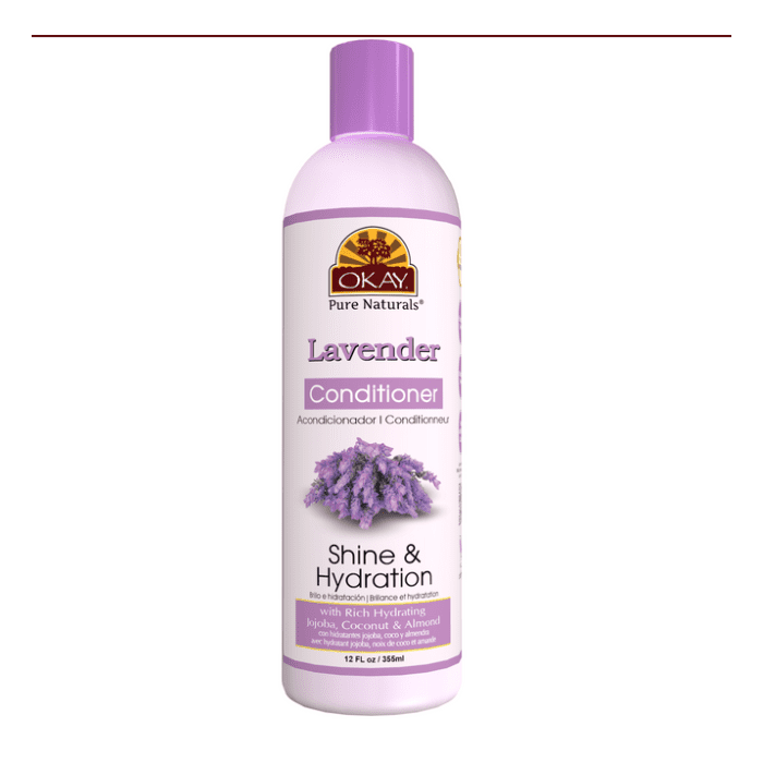OKAY Pure Naturals Lavender Growth Conditioner 12oz / 355ml - supplemynts.com