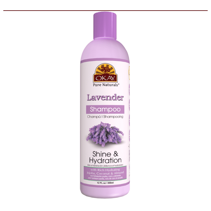 OKAY Pure Naturals Lavender Shampoo 12oz / 355ml - supplemynts.com