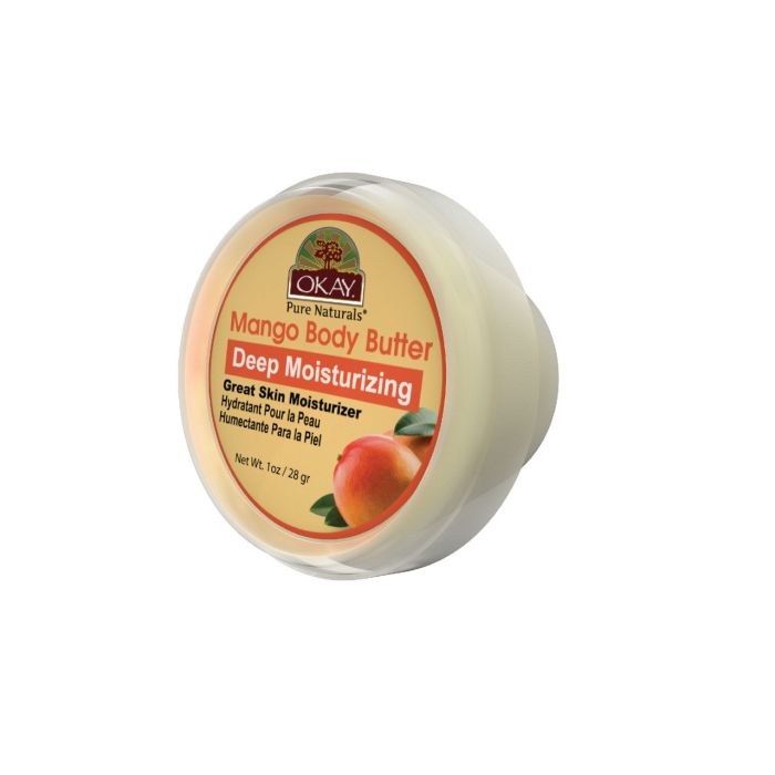 OKAY Pure Naturals Mango Butter Deep Moisturizing 1oz / 30gr - supplemynts.com