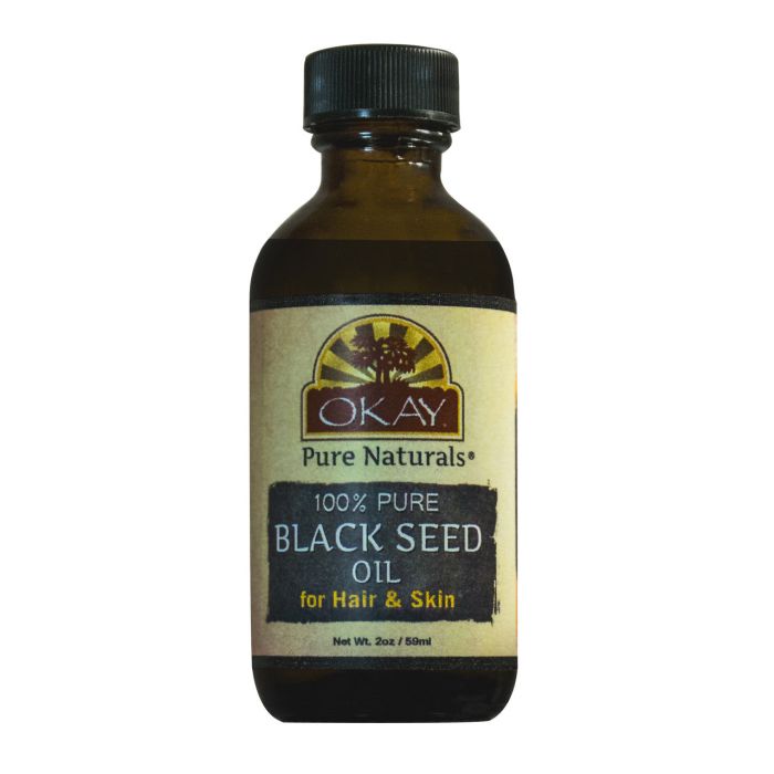 OKAY Pure Naturals Pure Black Seed Essential Oil 2oz / 59ml - supplemynts.com