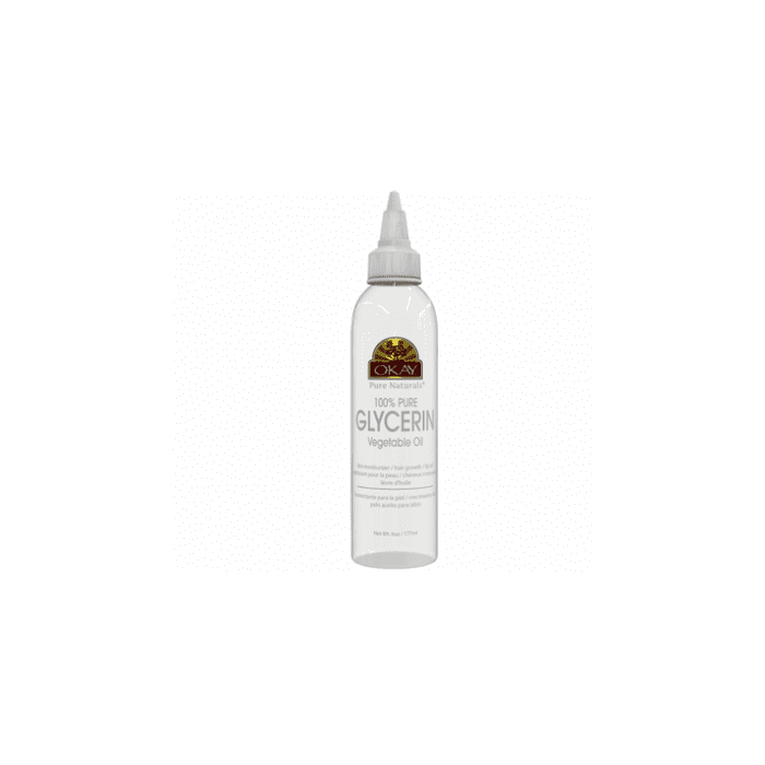 OKAY Pure Naturals Pure Glycerin Vegetable Oil 6oz / 177ml - supplemynts.com