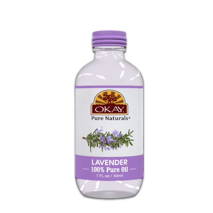 OKAY Pure Naturals Pure Lavender Essential Oil 1oz / 30ml - supplemynts.com