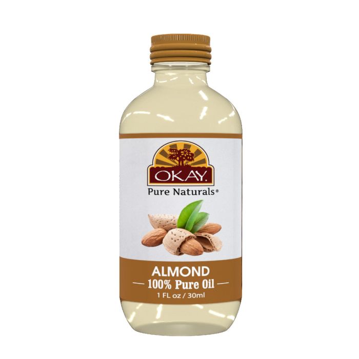 OKAY Pure Naturals Pure Naturals Almond Oil 1oz / 30ml - supplemynts.com