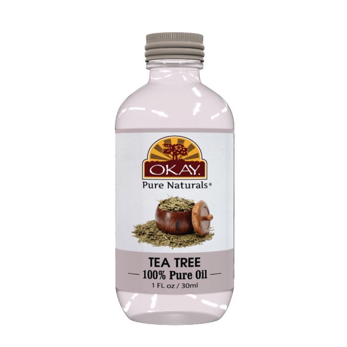 OKAY Pure Naturals Pure Tea Tree Oil 1oz / 30ml - supplemynts.com