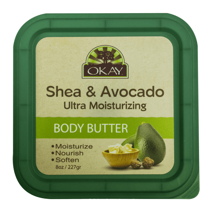 OKAY Pure Naturals Shea & Avocado Ultra Moisturizing Body Butter 7oz - supplemynts.com