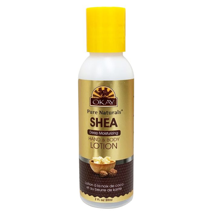 OKAY Pure Naturals Shea Butter Hand Body Lotion - supplemynts.com