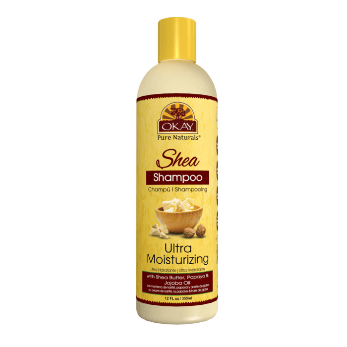 OKAY Pure Naturals Ultra Moisturizing Shea Shampoo 12oz / 355ml - supplemynts.com