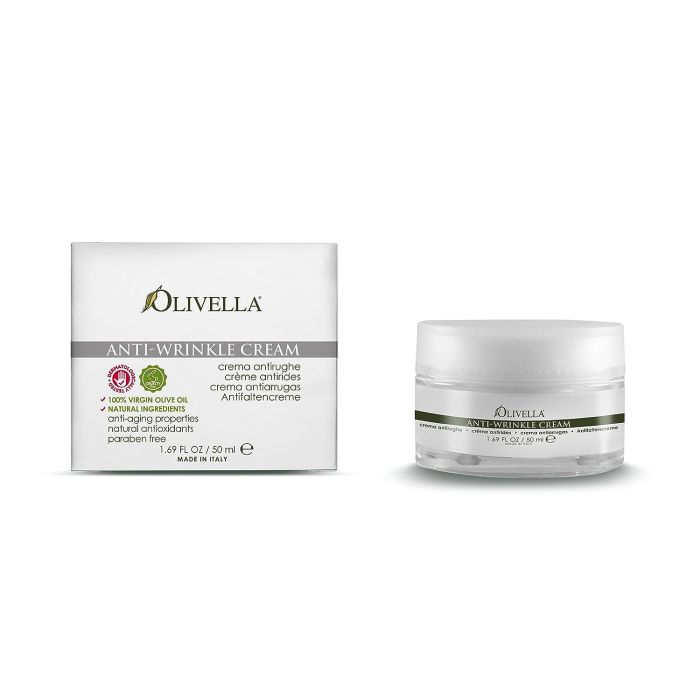 Olivella Anti Wrinkle Olive Oil Cream Hyaluronic Acid Hexapeptide 8 - supplemynts.com