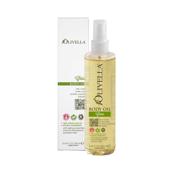 Olivella Body Oil Classic 8.45 Oz Natural Plant Based Paraben Free - supplemynts.com