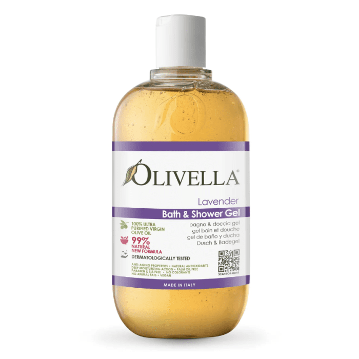 Olivella Moisturizing Bath Shower Gel 16.9 Oz Virgin Olive Oil - supplemynts.com