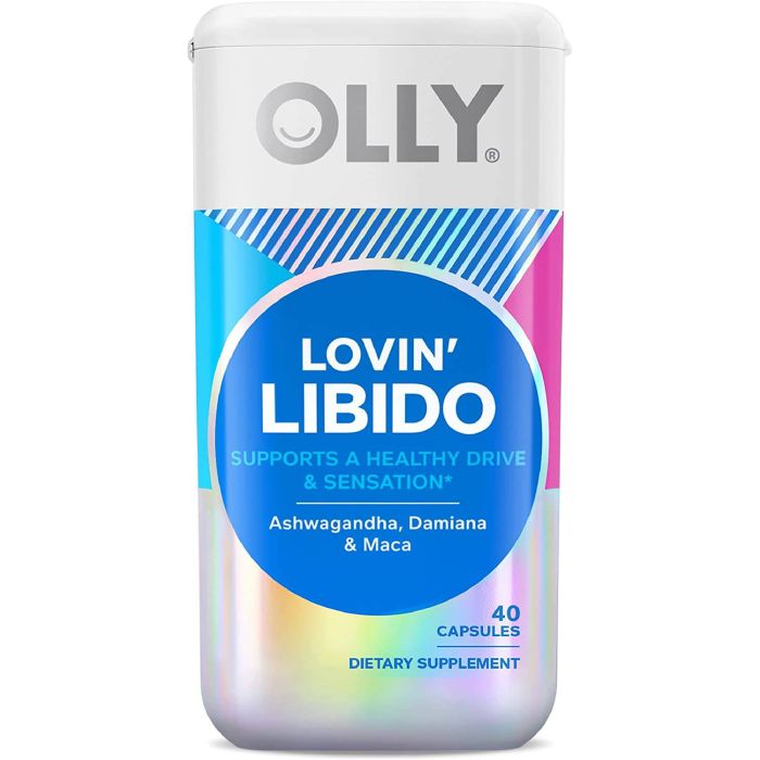 Olly Lovin Libido Capsules Vegetarian Boost Desire Supplement 40 Count - supplemynts.com