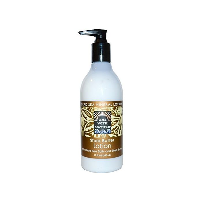 One With Nature Vanilla Shea Hand Body Lotion Dead Sea Minerals 12 Oz - supplemynts.com