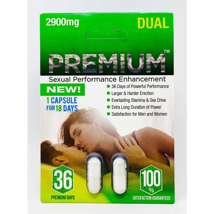 Premium 2900mg Dual 36 Days Male Enhancement Pills - supplemynts.com