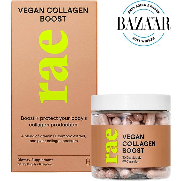 Rae 30 Capsules Vegan Collagen Boost Women Supplement Gluten Free - supplemynts.com