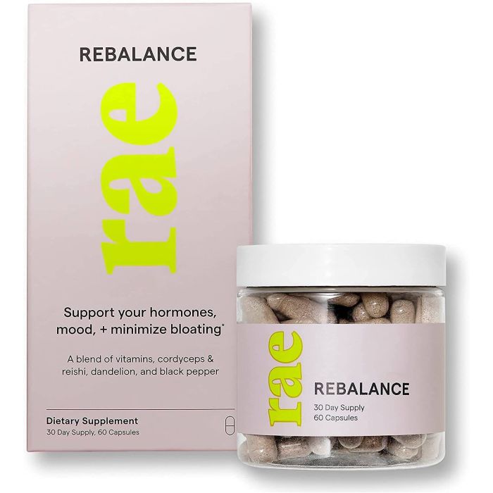 Rae Rebalance Supplement Capsules Hormones Support For Women 60 Caps - supplemynts.com