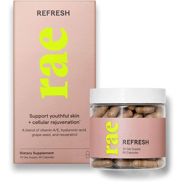 Rae Refresh Female Skin Cellular Rejuvenation Supplement 60 Vegan Caps - supplemynts.com
