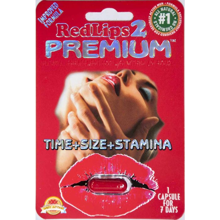 Red Lips 2 Premium 1250mg Male Enhancement Pill - supplemynts.com