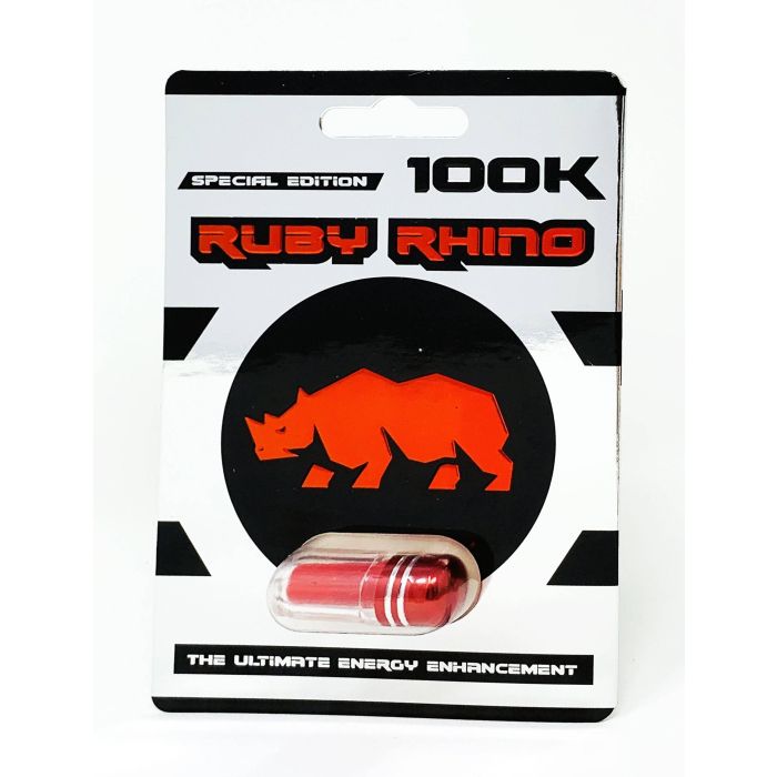 Ruby Rhino 100k Male Enhancement Pill Special Edition - supplemynts.com