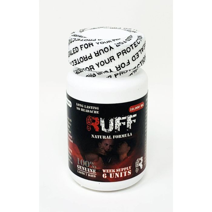 Ruff 10000mg 6 Count Bottle Male Enhancement Red Pill - supplemynts.com